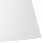 FE-ASHER-3F-WHT Asher 3 Light Flush Light Matte White & Gold