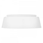 FE-ASHER-3F-WHT Asher 3 Light Flush Light Matte White & Gold