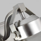 FE-BOYNTON2-M Boynton 1 Light Medium Wall Lantern Painted Brushed Steel