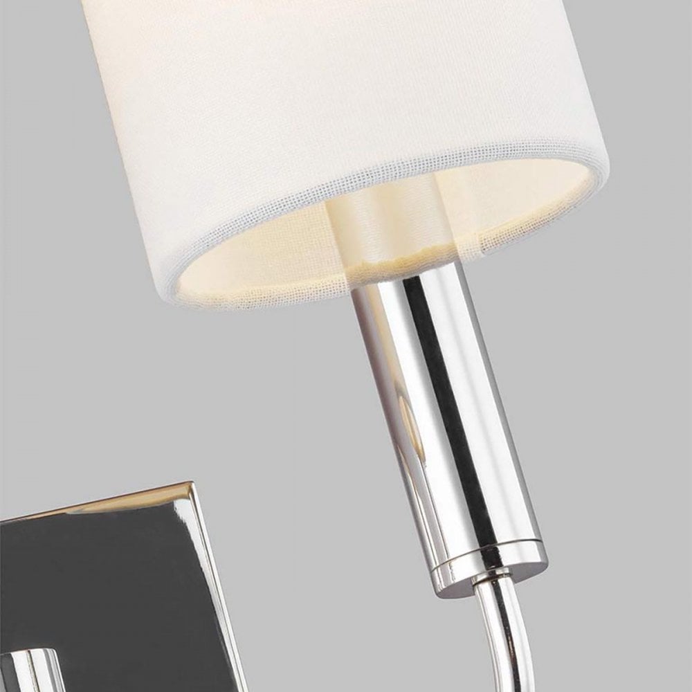 FE-BRIANNA2-PN Brianna 2 Light Wall Light Polished Nickel