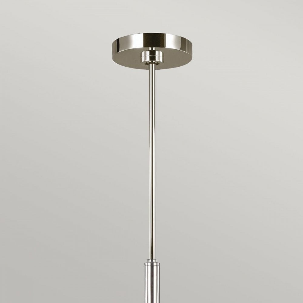 FE-BRIANNA6-PN Brianna 6 lt Chandelier Polished Nickel