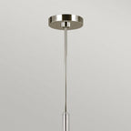 FE-BRIANNA6-PN Brianna 6 lt Chandelier Polished Nickel