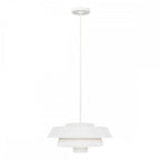 FE-BRISBIN-MW Brisbin 1 Light Pendant Matte White