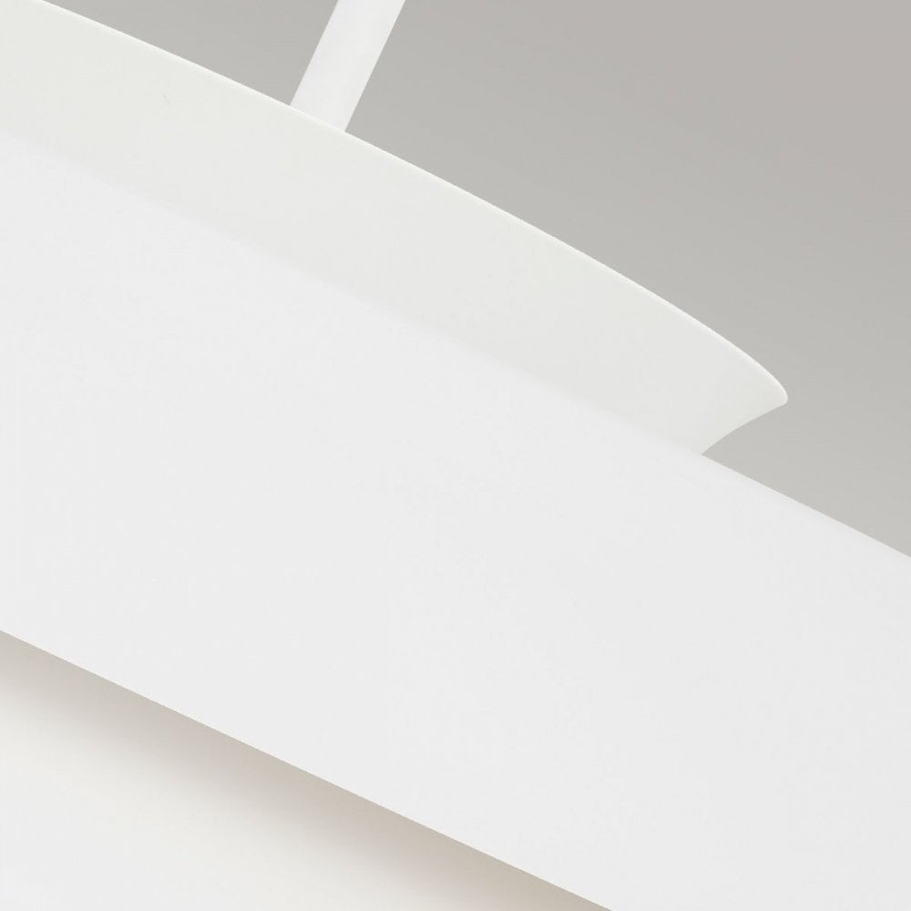FE-BRISBIN-MW Brisbin 1 Light Pendant Matte White