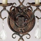 FE-CHATEAU2 Chateau 2 Light Wall Light Mocha Bronze