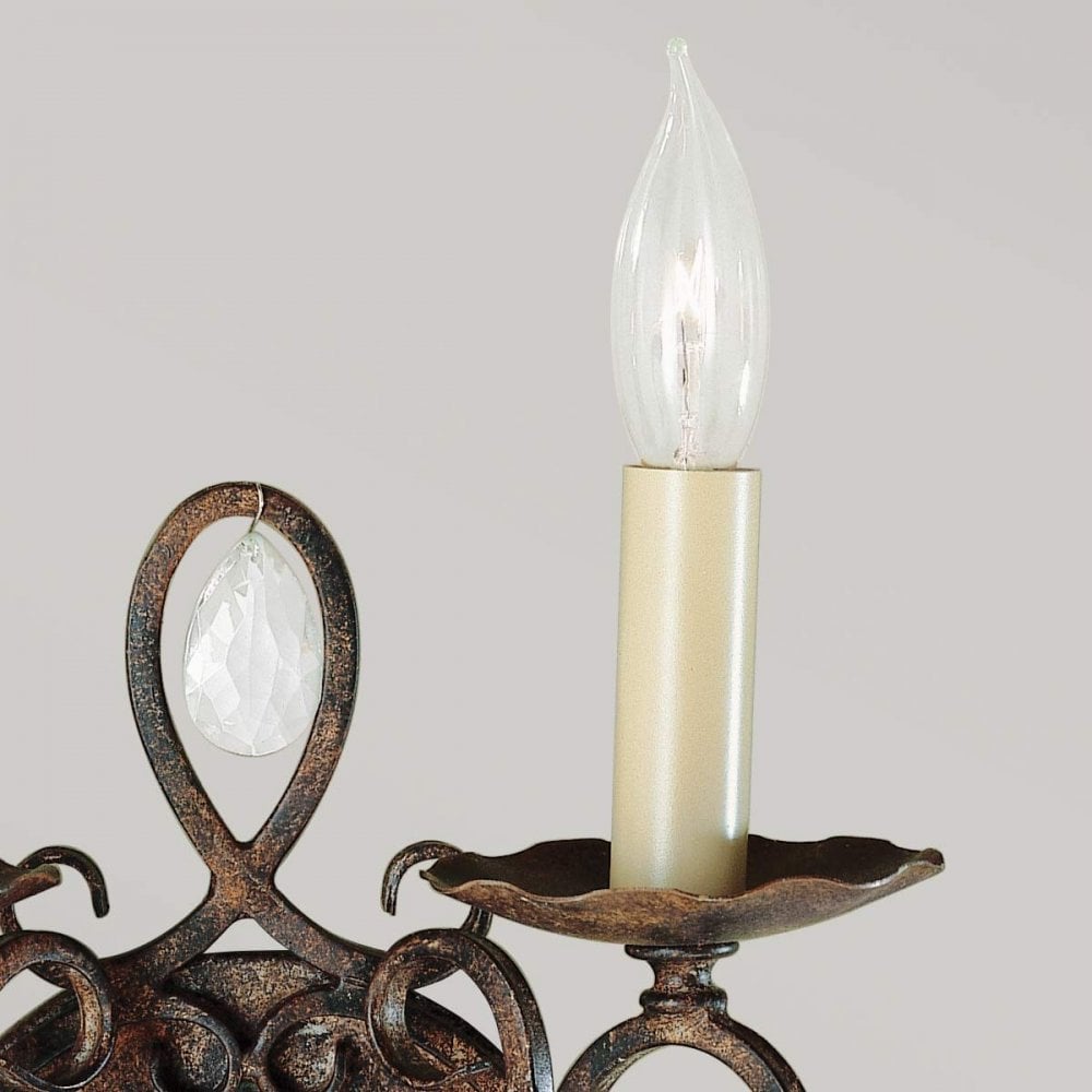 FE-CHATEAU2 Chateau 2 Light Wall Light Mocha Bronze