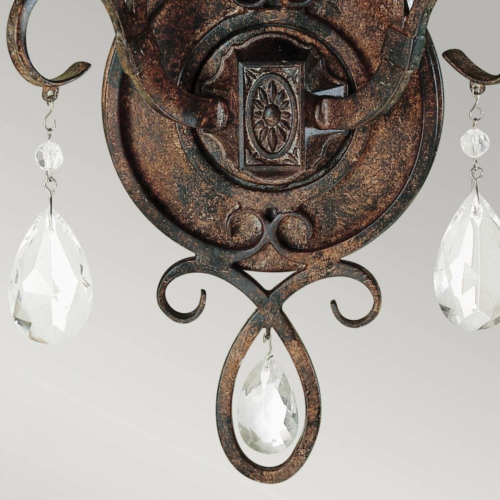 FE-CHATEAU2 Chateau 2 Light Wall Light Mocha Bronze
