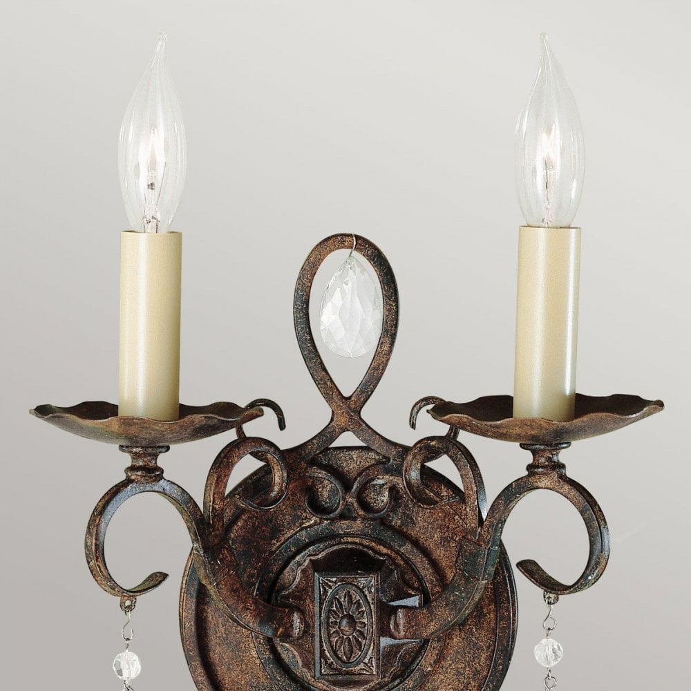 FE-CHATEAU2 Chateau 2 Light Wall Light Mocha Bronze