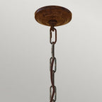 FE-CHATEAU4 Chateau 4 Light Chandelier Mocha Bronze