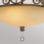 FE-CHATEAU-SF Chateau 2 Light Semi-Flush Light Mocha Bronze