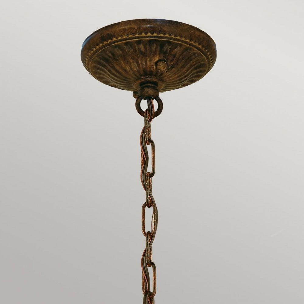 FE-DRAWING-ROOM4 Drawing Room 4 Light Chandelier Walnut