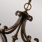 FE-DRAWING-ROOM5 Drawing Room 5 Light Chandelier Walnut