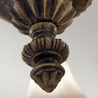 FE-DRAWING-ROOM5 Drawing Room 5 Light Chandelier Walnut