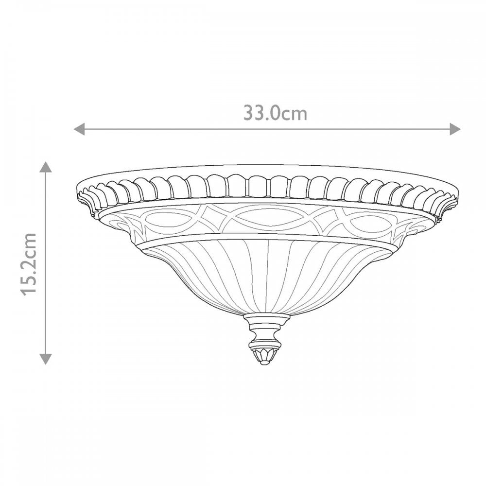 FE-DRAWING-ROOM-FA Drawing Room 2 Light Flush Walnut