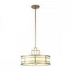 FE-FUSION-P-L-PNBR Fusion 3lt Large Pendant Painted Natural Brass