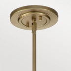 FE-FUSION-P-L-PNBR Fusion 3lt Large Pendant Painted Natural Brass