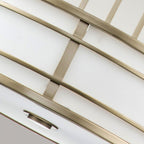 FE-FUSION-P-L-PNBR Fusion 3lt Large Pendant Painted Natural Brass