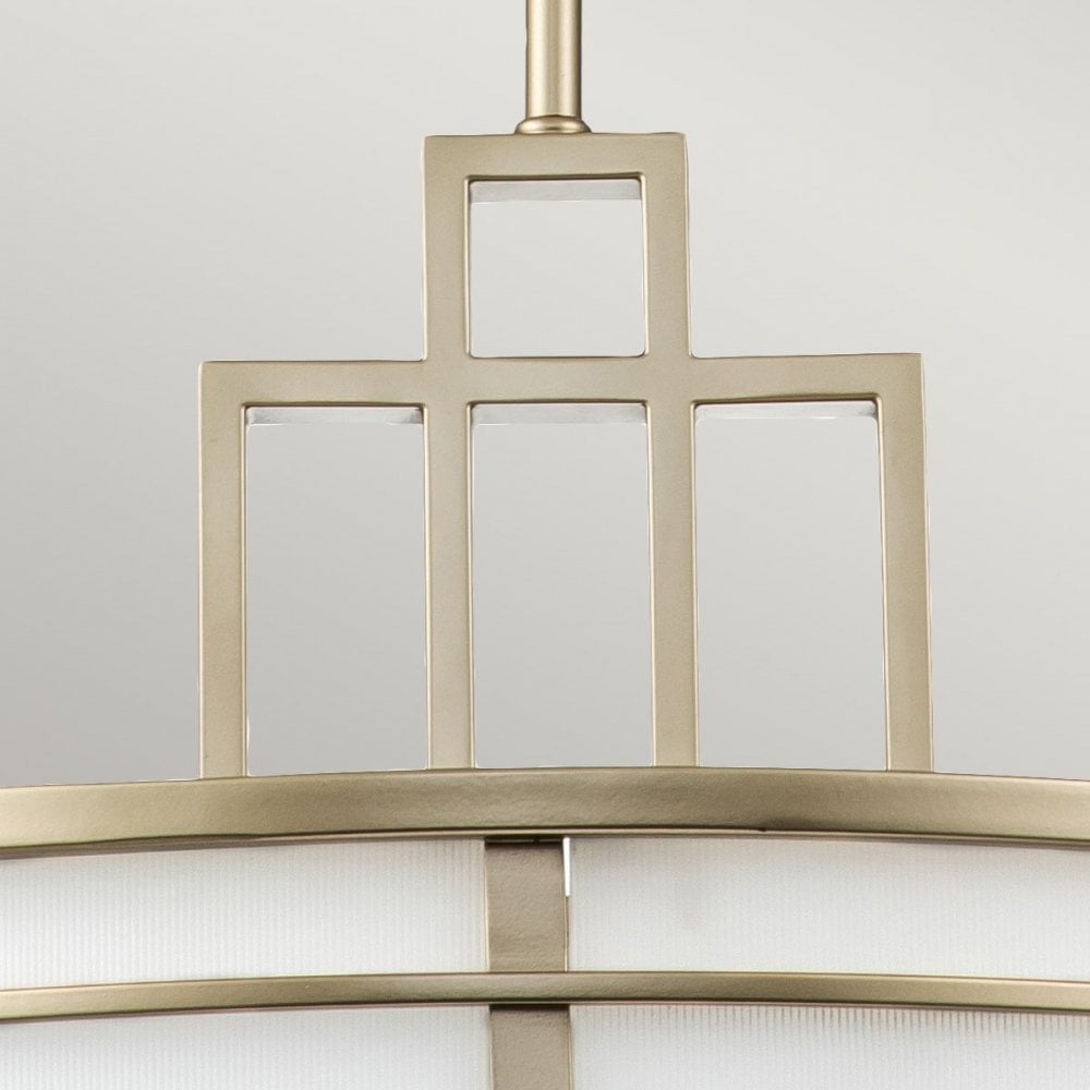FE-FUSION-P-L-PNBR Fusion 3lt Large Pendant Painted Natural Brass
