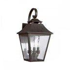 FE-GALENA2-L-SBL Galena 3 Light Large Wall Lantern Sable
