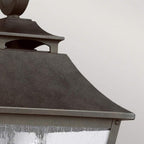 FE-GALENA2-L-SBL Galena 3 Light Large Wall Lantern Sable