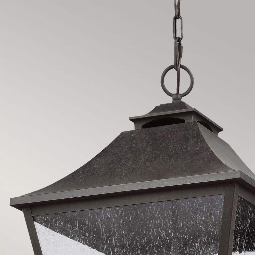 FE-GALENA8-XL-SBL Galena 4 Light Chain Lantern Sable