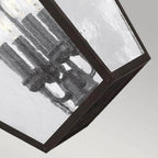 FE-GALENA8-XL-SBL Galena 4 Light Chain Lantern Sable