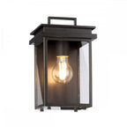 FE-GLENVIEW-S Glenview 1 Light Wall Lantern Antique Bronze