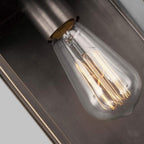 FE-GLENVIEW-S Glenview 1 Light Wall Lantern Antique Bronze