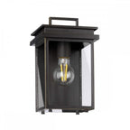 FE-GLENVIEW-S Glenview 1 Light Wall Lantern Antique Bronze