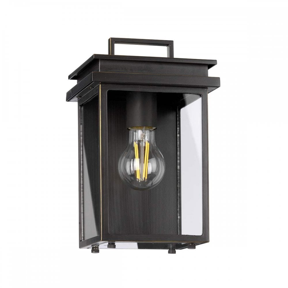 FE-GLENVIEW-S Glenview 1 Light Wall Lantern Antique Bronze