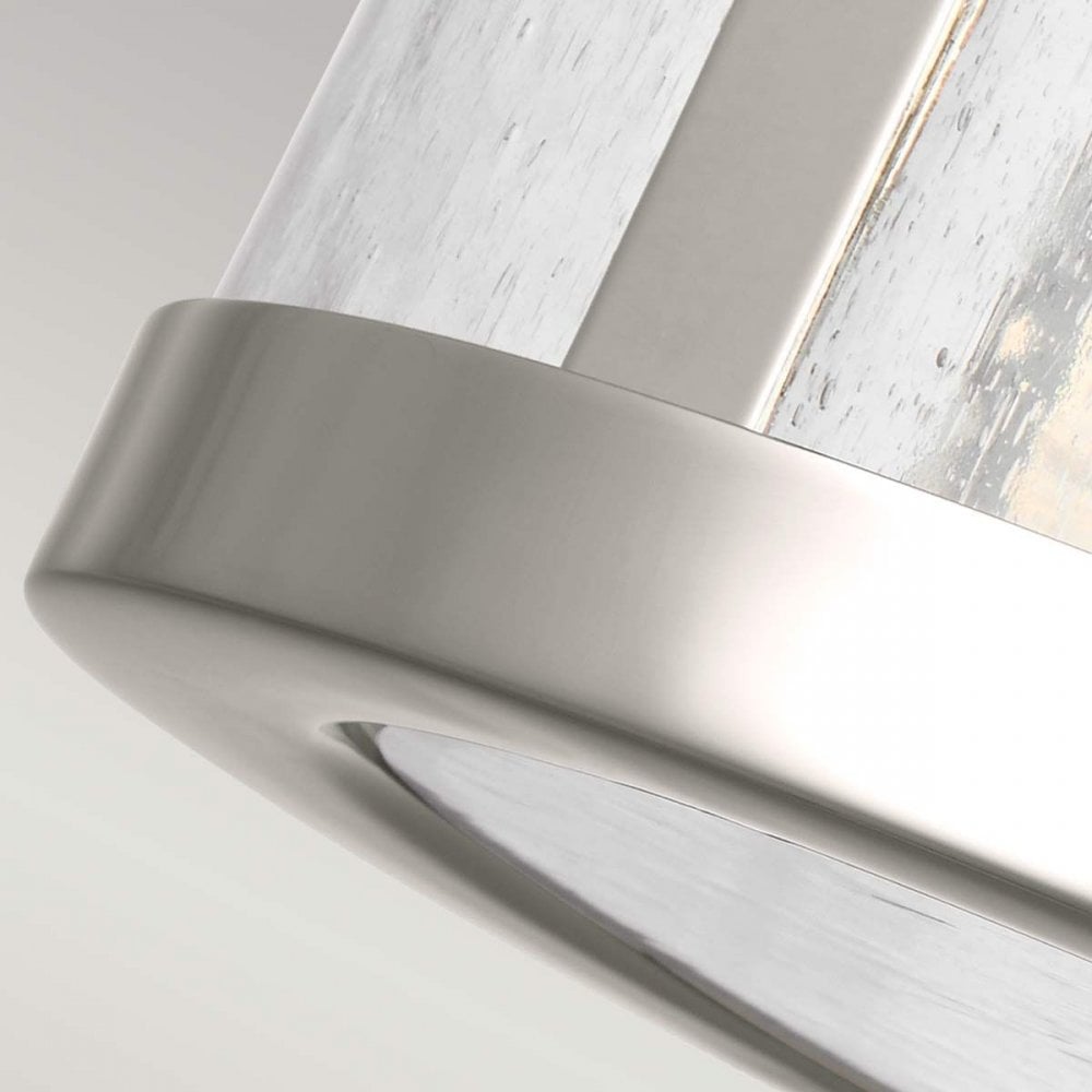 FE-HARROW-SF Harrow 2 Light Semi-Flush Polished Nickel