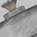 FE-HAYMARKET-P Haymarket 1 Light Pendant Weathered Galvanized