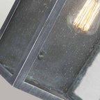 FE-HODGES-L Hodges Large Wall Lantern Ash Black