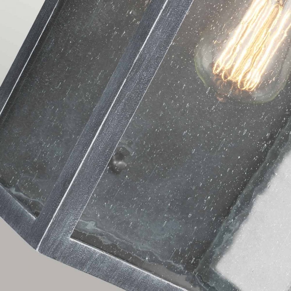 FE-HODGES-L Hodges Large Wall Lantern Ash Black