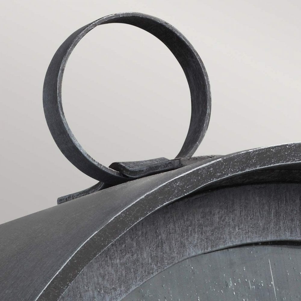 FE-HODGES-S Hodges Small Wall Lantern Ash Black