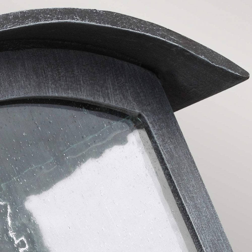 FE-HODGES-S Hodges Small Wall Lantern Ash Black