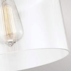 FE-HOUNSLOW-F-PN Hounslow 1 Light Flush Light Polished Nickel