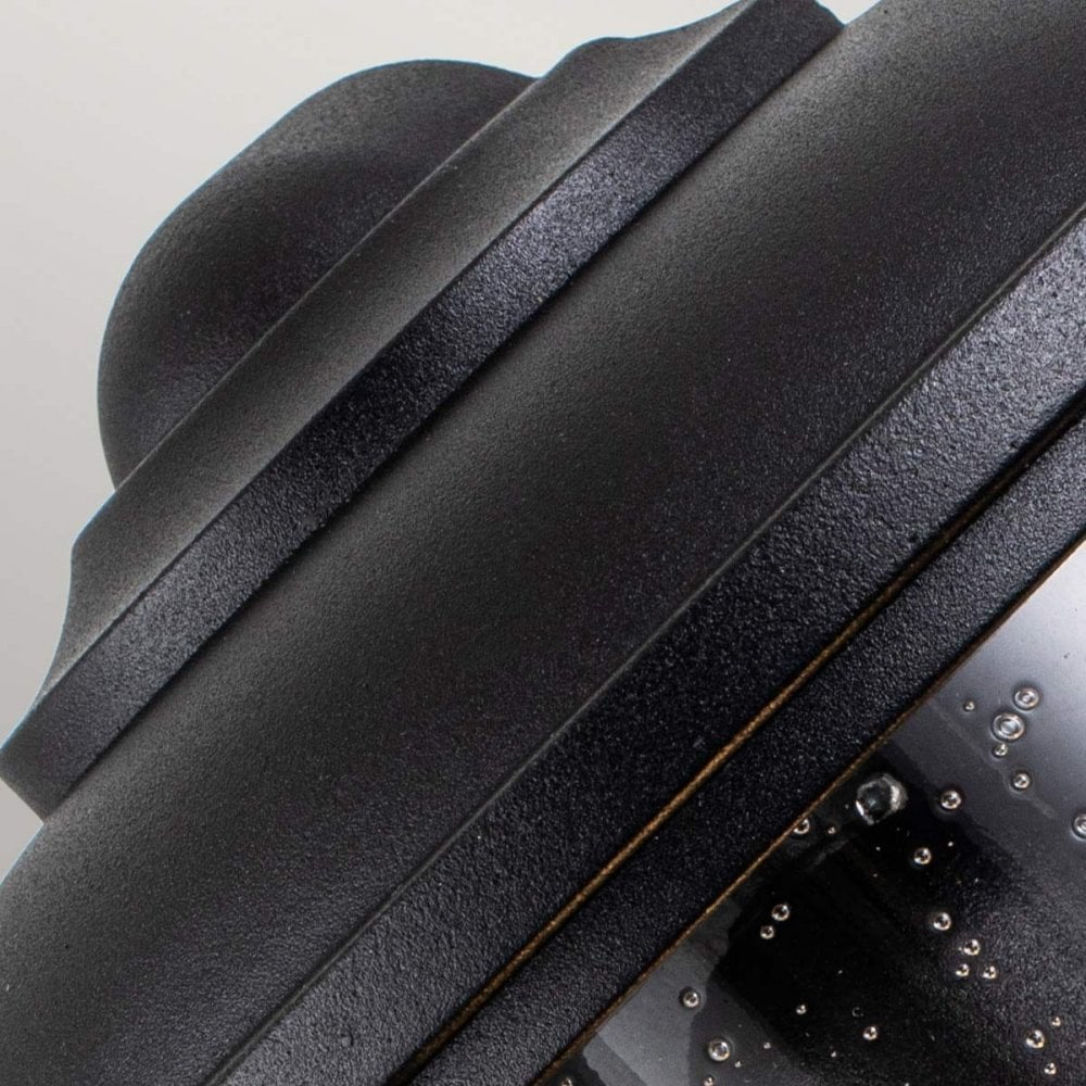 FE-LIGHTHOUSE-7-BLK Lighthouse 1 Light Half Lantern Textured Black