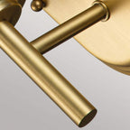 FE-MALIBU1-BATH-BB Malibu 1 Light Wall Light Brushed Brass