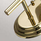 FE-MALIBU1-BATH-PB Malibu 1 Light Wall Light Polished Brass