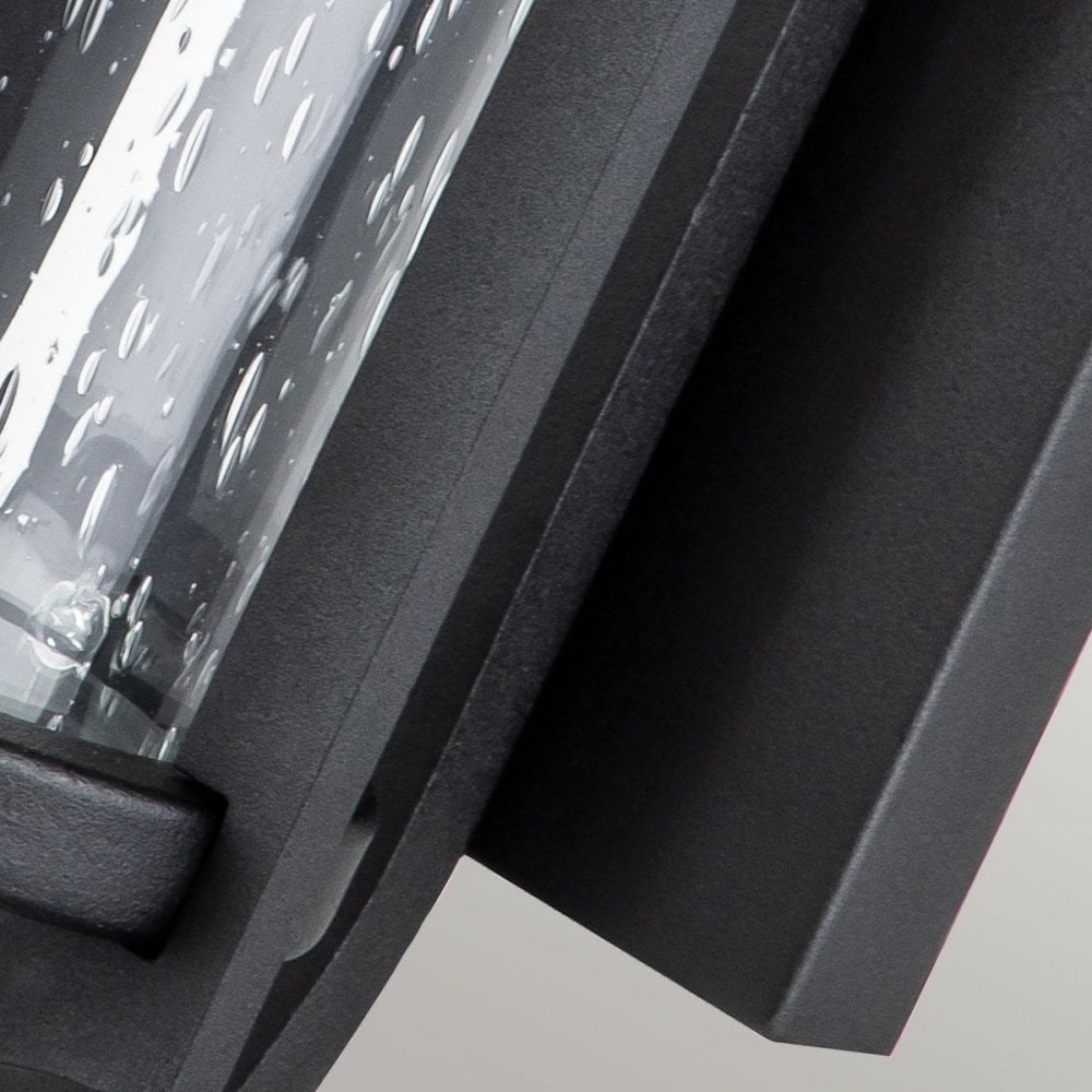 FE-MERRILL1-S-BLK Merrill 1 Light Small Wall Lantern Black