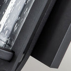 FE-MERRILL1-S-BLK Merrill 1 Light Small Wall Lantern Black