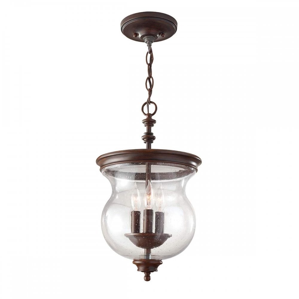 FE-PICKERING-LANE-SF Pickering Lane 3 Light Semi-Flush Heritage Bronze