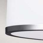 FE-PROSPECT-PARK-SF Prospect Park 2 Light Semi-Flush Satin Nickel with Chrome