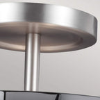 FE-PROSPECT-PARK-SF Prospect Park 2 Light Semi-Flush Satin Nickel with Chrome