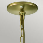 FE-REDDING8-M-PDB Redding Station 1 Light Medium Chain Lantern Painted Distressed Bronze