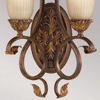 FE-SONOMAVALLEY2 Sonoma Valley 2 Light Wall Light Aged Tortoise Shell