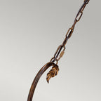 FE-SONOMAVALLEY-P Sonoma Valley 1 Light Mini Pendant Aged Tortoise Shell