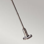FE-STATEROOM-FL-AN Stateroom 2 Light Floor Lamp - Antique Nickel