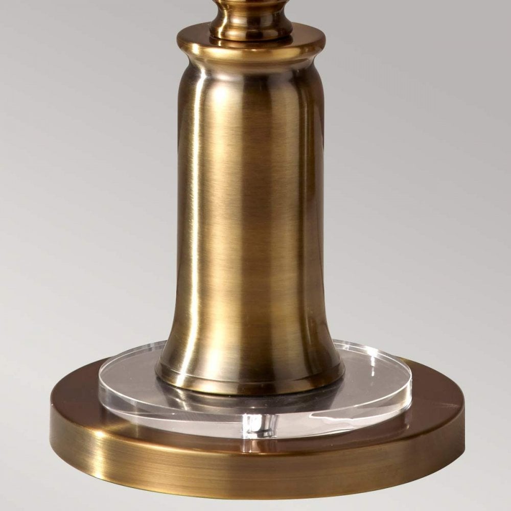 FE-STATEROOM-FL-BB Stateroom 2 Light Floor Lamp - Bali Brass